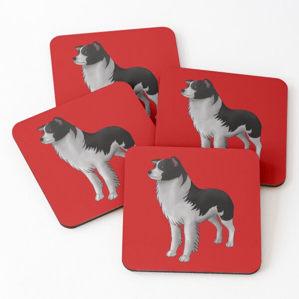 Item preview, Cartoon Border Collie designed and sold by Hallamalla.