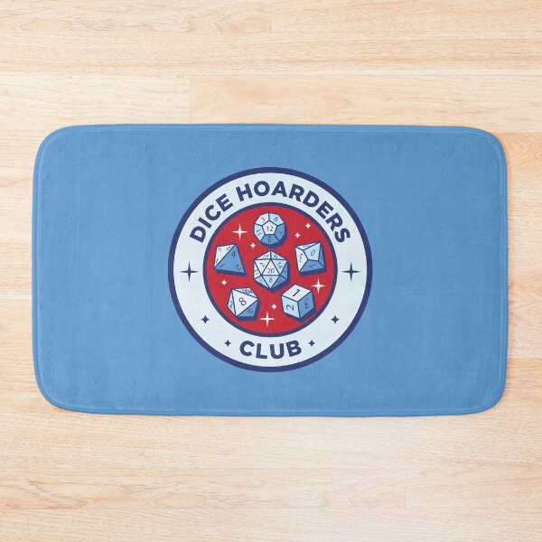 Item preview, Dice Hoarders Club designed and sold by MagicCatSmudge.