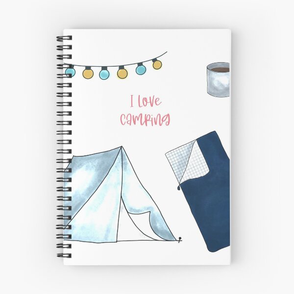 Item preview, Camping Day Stickers, I Love Camping, Planner, Diary, Sleeping Bag, Tent designed and sold by SHiNStudio.