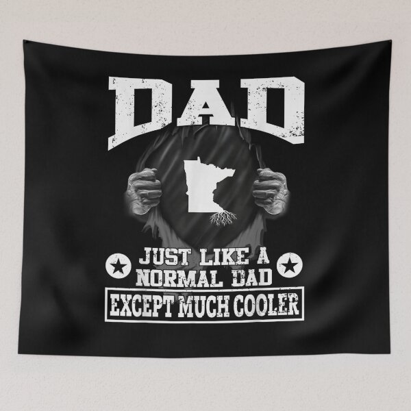 Item preview, Mens Minnesota Dad Just Like A Normal Dad Much Cooler designed and sold by laurader.