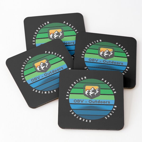 Item preview, OBV - OBV-Outdoors round blue green designed and sold by vb66.