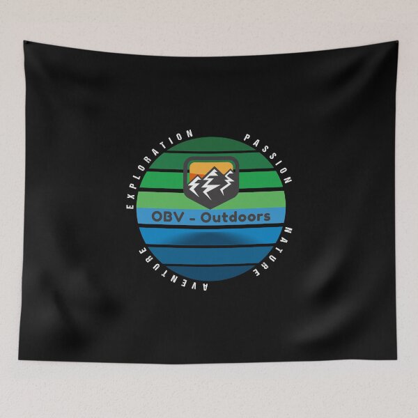 Item preview, OBV - OBV-Outdoors round blue green designed and sold by vb66.