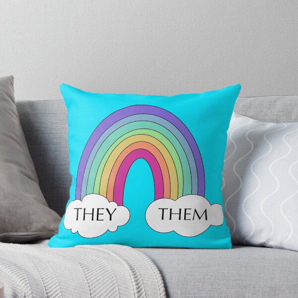 Item preview, Pronoun Awareness (They/Them) designed and sold by SquirrelPants87.