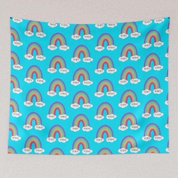 Item preview, Pronoun Awareness (They/Them) designed and sold by SquirrelPants87.