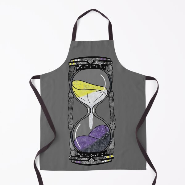 Item preview, Non-binary Pride Hourglass designed and sold by NerdyCupcake559.
