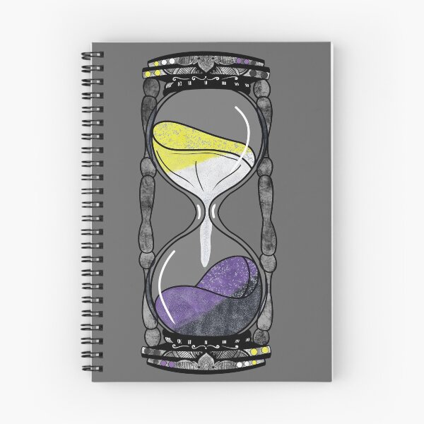 Item preview, Non-binary Pride Hourglass designed and sold by NerdyCupcake559.