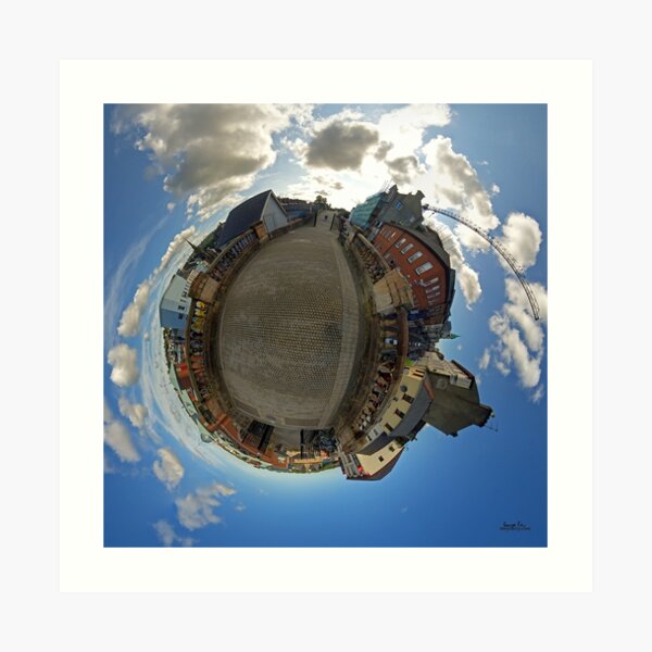 City Walls of Derry at Ferryquay Gate Art Print