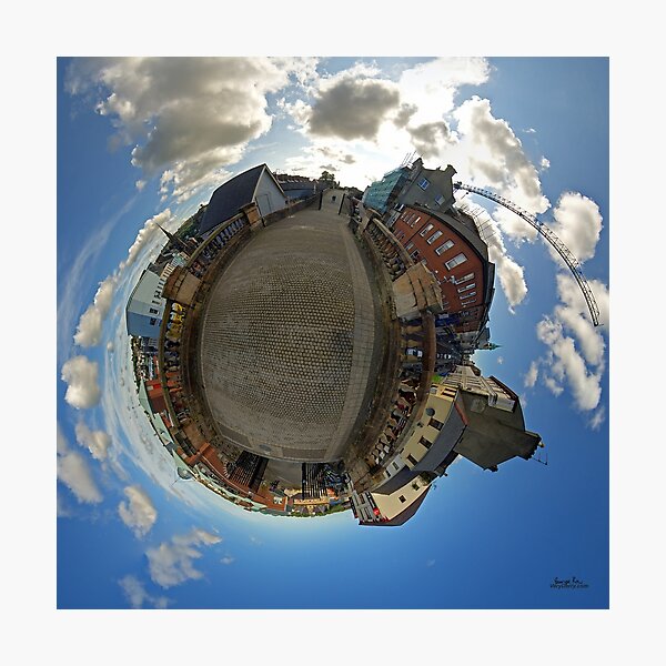 City Walls of Derry at Ferryquay Gate Photographic Print