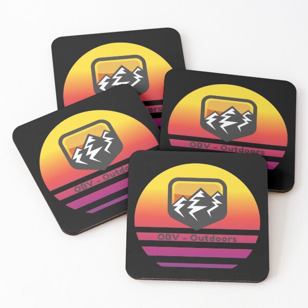 Item preview, OBV - OBV-Outdoors Retro Sunset designed and sold by vb66.