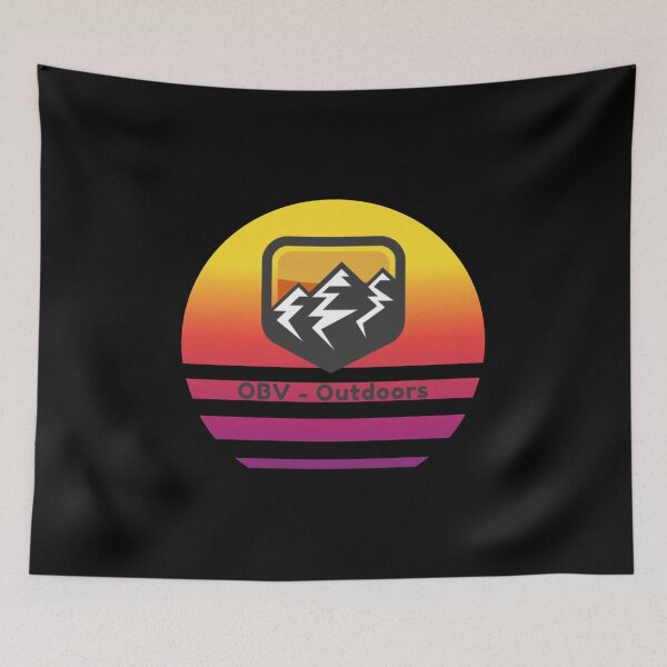 Item preview, OBV - OBV-Outdoors Retro Sunset designed and sold by vb66.