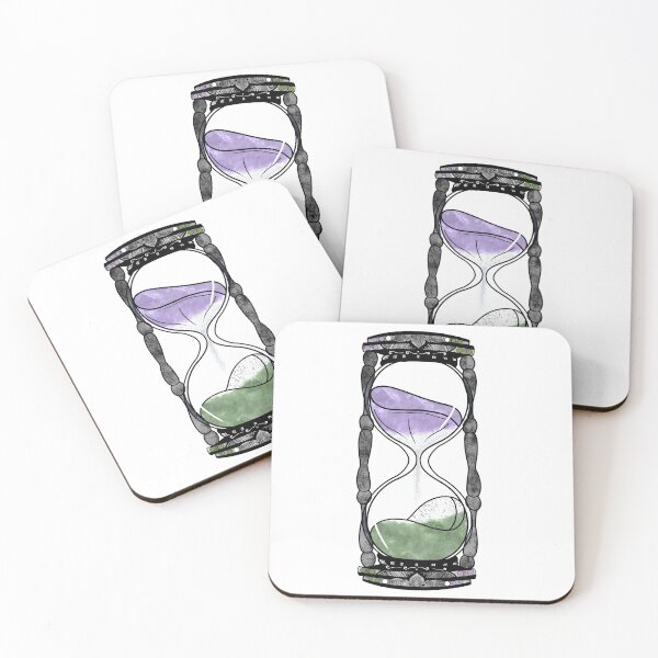 Item preview, Genderqueer Pride Hourglass designed and sold by NerdyCupcake559.