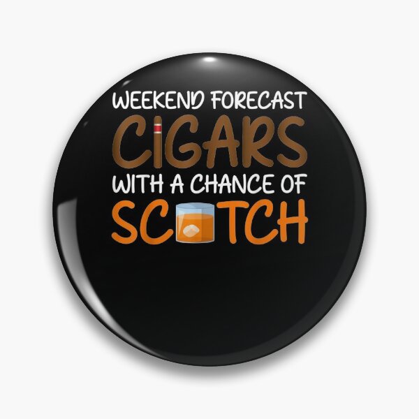 Item preview, Funny Fathers Day Weekend Forecast Cigars Bourbon designed and sold by laurader.