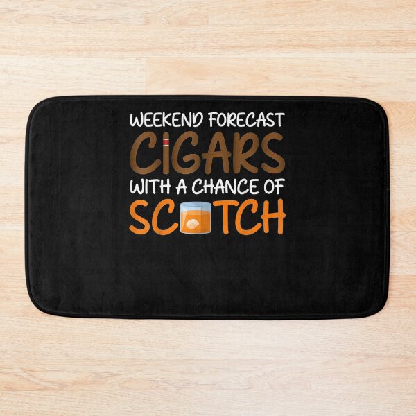 Item preview, Funny Fathers Day Weekend Forecast Cigars Bourbon designed and sold by laurader.