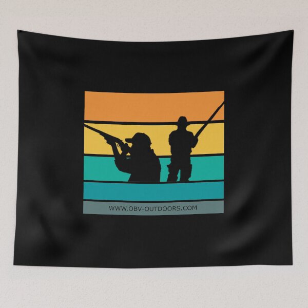 Item preview, OBV - OBV-Outdoors Retro Sunset carre designed and sold by vb66.