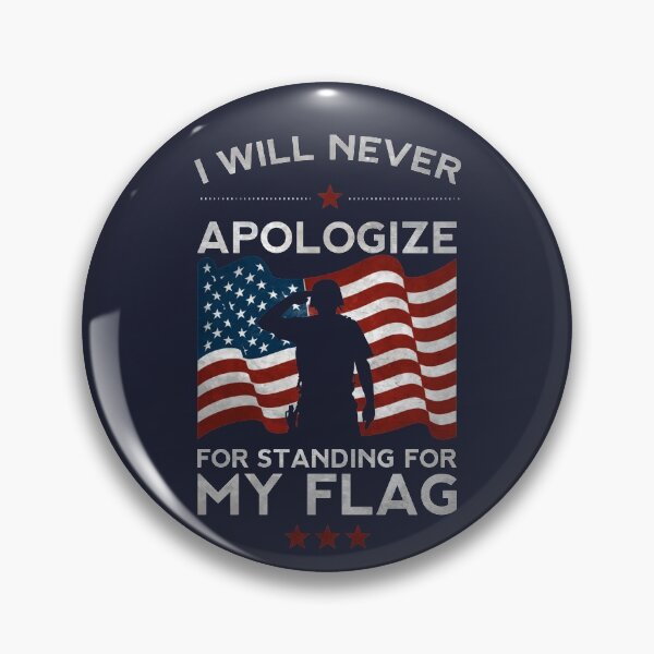 Item preview, Standing For My Flag designed and sold by Joshua Blomheart.