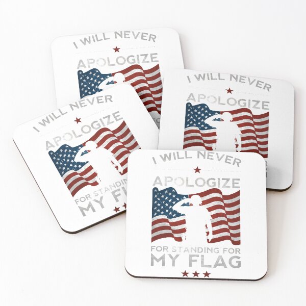 Item preview, Standing For My Flag designed and sold by Joshua Blomheart.
