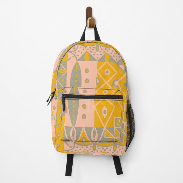Item preview, Geometric Eden in grey, day Lily and blush pink designed and sold by sueshormanart.