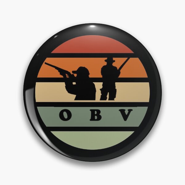 Item preview, OBV - OBV-Outdoors Retro Sunset Hunter-Fisherman designed and sold by vb66.
