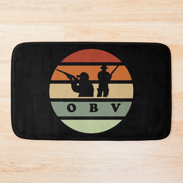 Item preview, OBV - OBV-Outdoors Retro Sunset Hunter-Fisherman designed and sold by vb66.