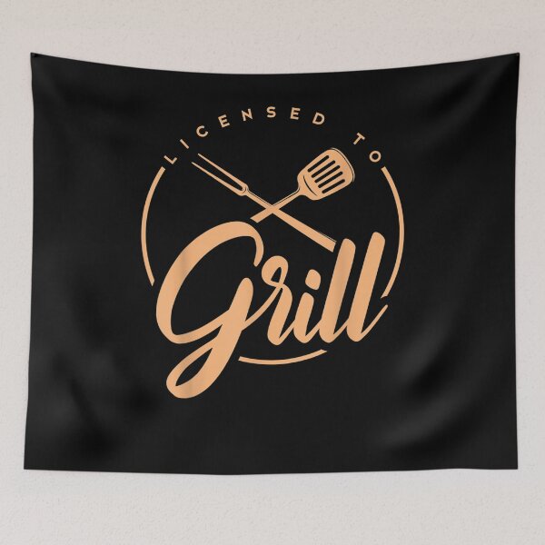 Item preview, Mens Funny Grilling Bbq Smoker Licensed To Grill designed and sold by laurader.