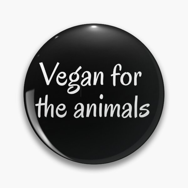 Item preview, Vegan for the animals designed and sold by TheOnionPatch.