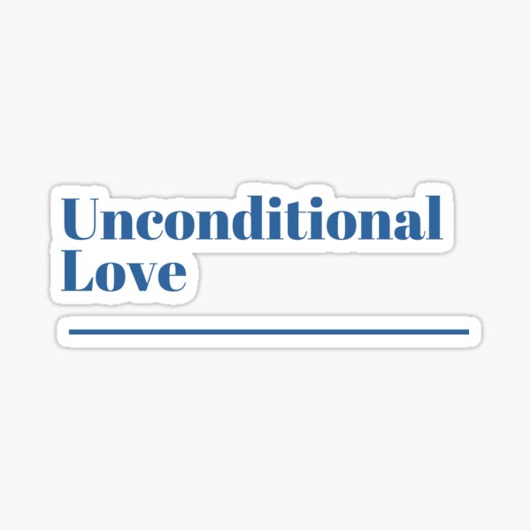 Item preview, Blue Unconditional Love  designed and sold by SB-Tees.