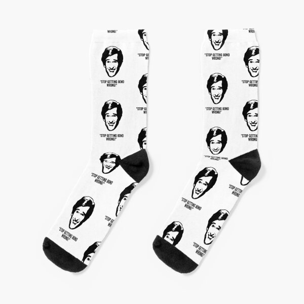 Alan Partridge "Bond" Quote Socks