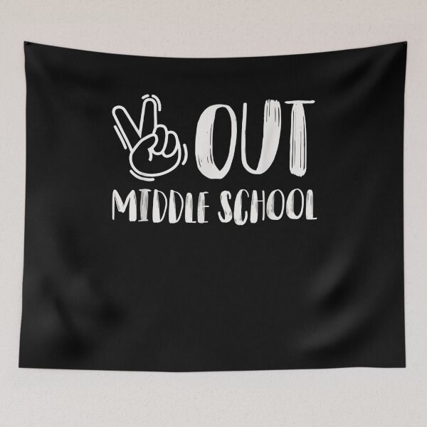 Item preview, Peace Out Middle Schoole Graduation Last Day Of School designed and sold by laurader.