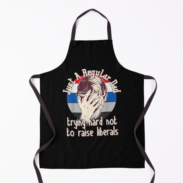 Item preview, Just A Regular Dad Trying Not To Raise Liberals Usa Flag designed and sold by laurader.