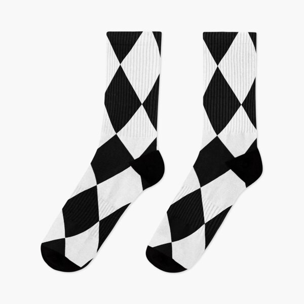 Item preview, Black diamond Argyle pattern designed and sold by BLMcreations.