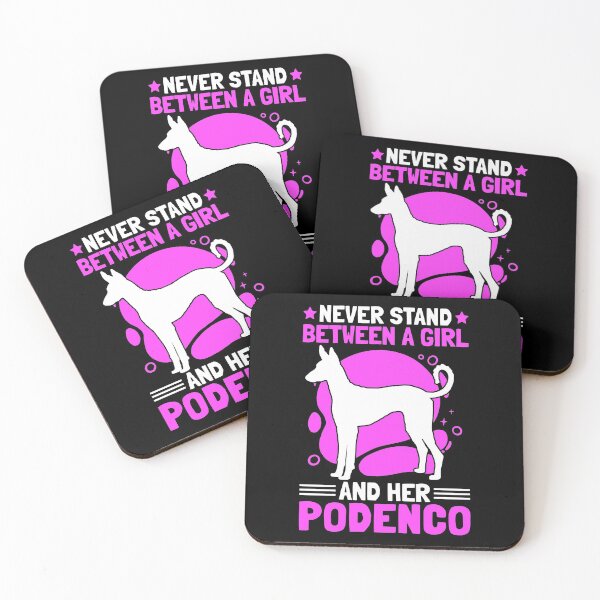 Item preview, Girl with Podenco Spanish Greyhound saying designed and sold by madgrfx.