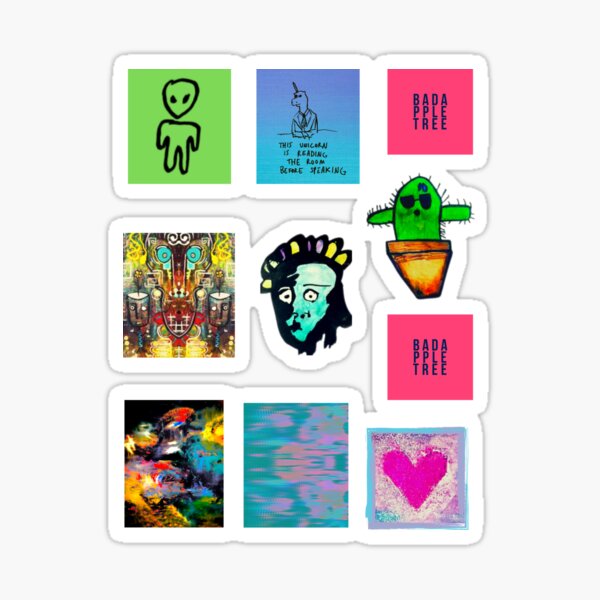 shop talk swag Sticker