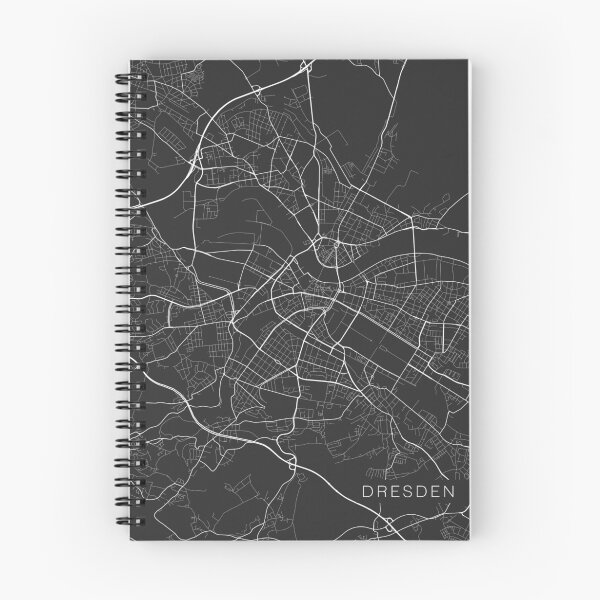Item preview, Dresden Map, Germany - Gray designed and sold by MainStreetMaps.
