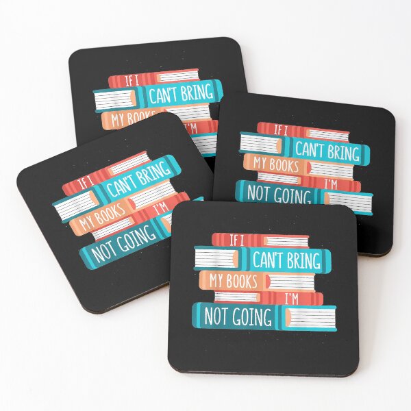 Item preview, If I Cant Bring My Books I Am Not Going Funny Book designed and sold by laurader.