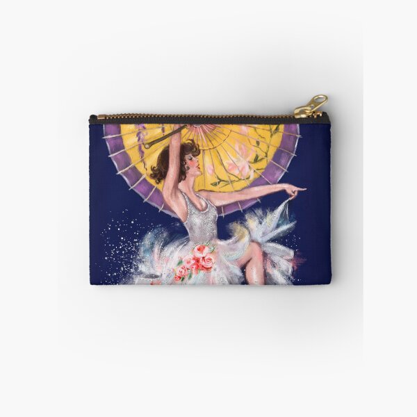 Item preview, 1920's Tightrope Walker at Circus with a Parasol Art Deco Flapper  designed and sold by chillchar1234.