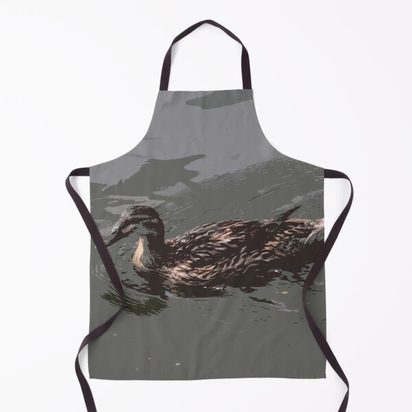 Item preview, Green Wild Duck Abstract Art designed and sold by hvasilevshop.