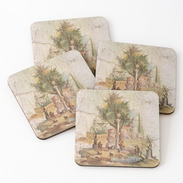 Item preview, Pompeian fresco. Villa of Agrippa Postumo, Boscotrecase. designed and sold by likiska.
