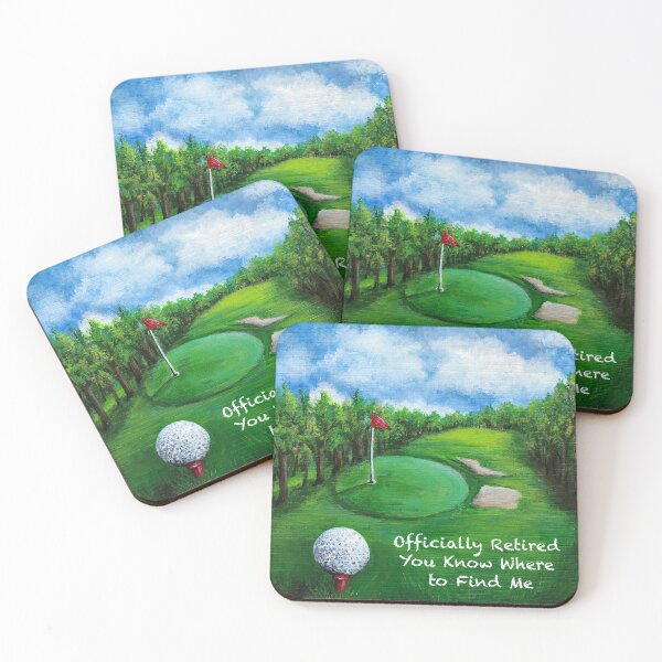 Item preview, Golf Retirement  designed and sold by Roy & Tiffany.