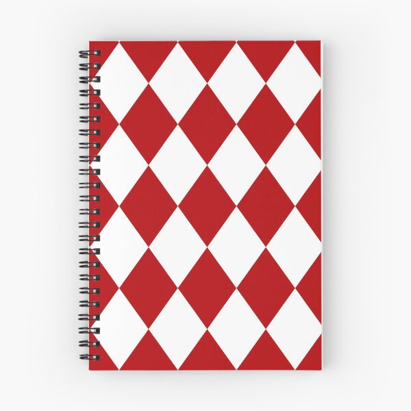 Item preview, Red diamond Argyle pattern designed and sold by BLMcreations.