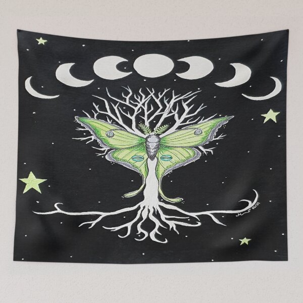 Item preview, Moonmoth designed and sold by arts-by-mana.