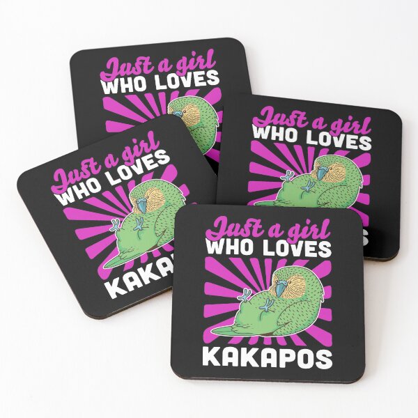 Item preview, Girl the Kakapo loves New Zealand parrot designed and sold by madgrfx.