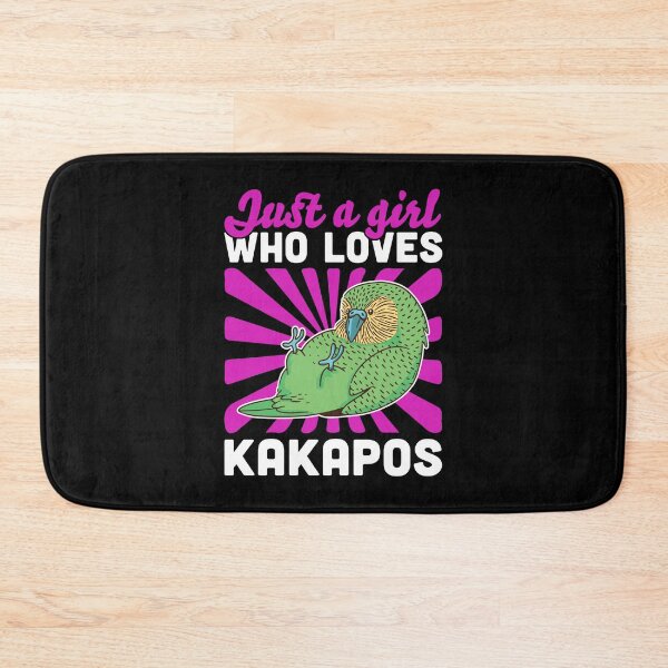 Item preview, Girl the Kakapo loves New Zealand parrot designed and sold by madgrfx.
