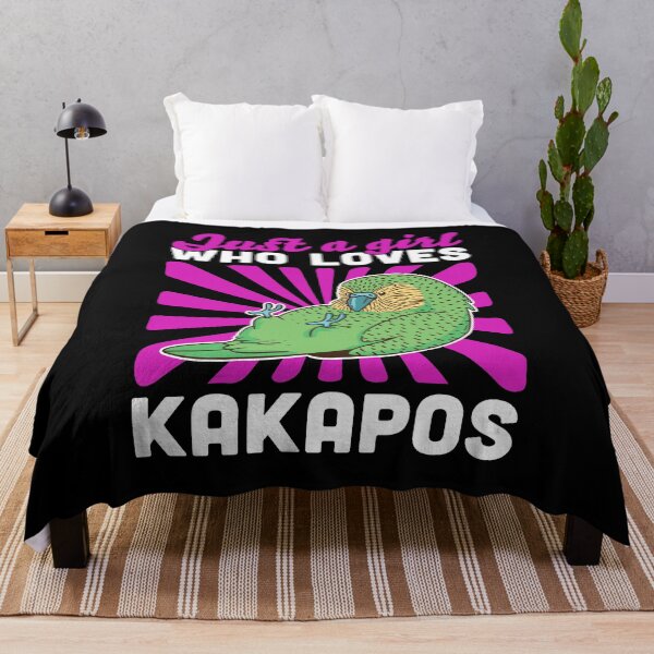 Item preview, Girl the Kakapo loves New Zealand parrot designed and sold by madgrfx.