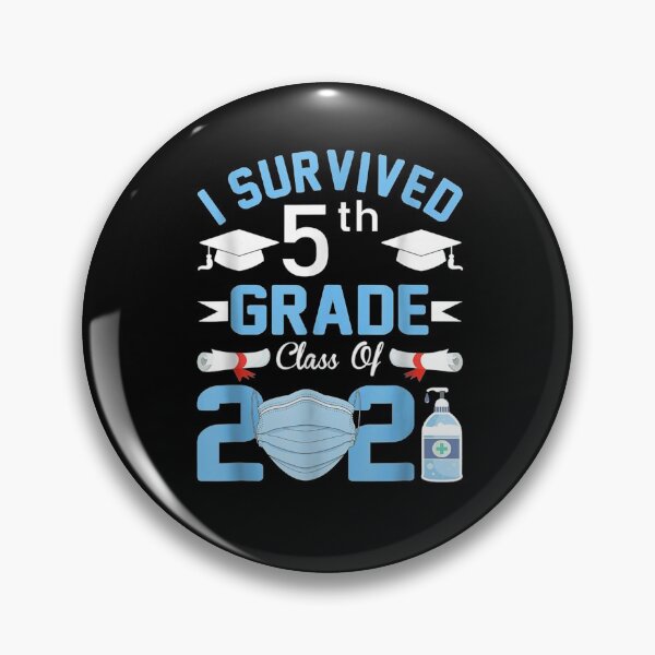 Item preview, I Survived 5th Grade Class Of 2021 5th Grade Graduation designed and sold by laurader.