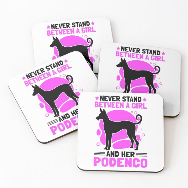 Item preview, Girl with Podenco Spanish Greyhound saying designed and sold by madgrfx.