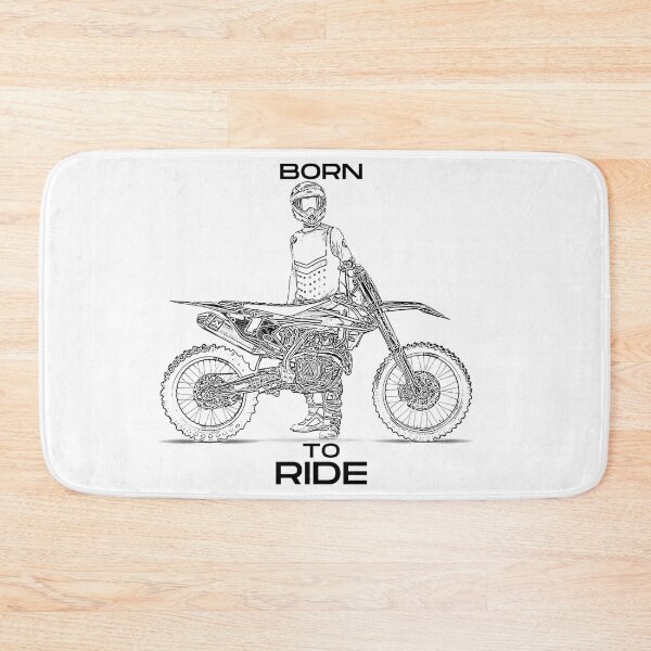 Item preview, Born to ride Motocross designed and sold by nicodrt.