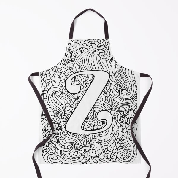 Artikelvorschau, Erwachsene Malvorlage Monogramm Buchstabe Z entworfen und verkauft von MamaSweetea.