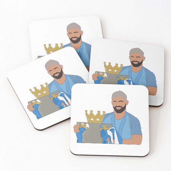 Item preview, Sergio Aguero with PL Trophy designed and sold by safehresti.