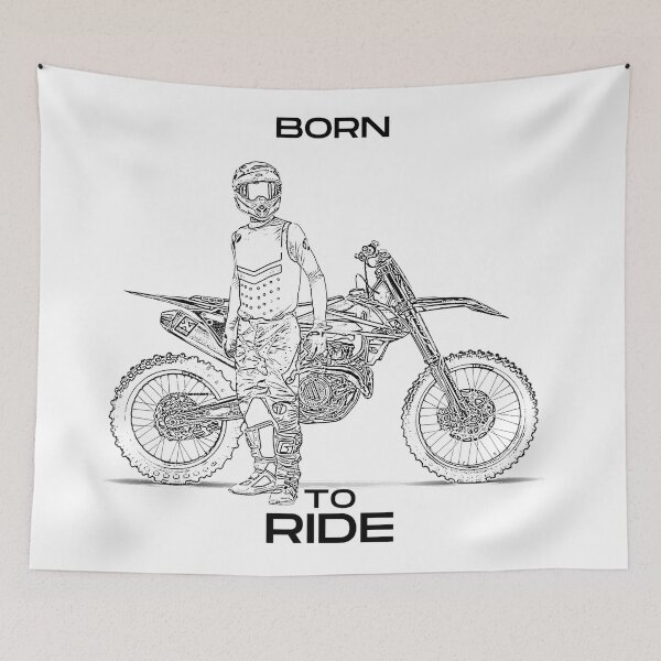 Item preview,  Born to ride Motocross designed and sold by nicodrt.
