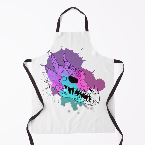 Item preview, Splat Dragon Skull designed and sold by Emma Knapton.